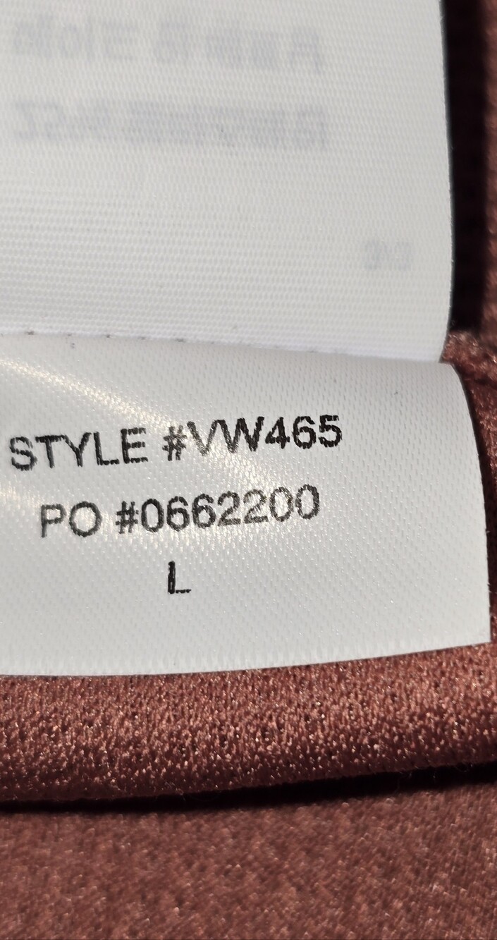 Vuori Bayview Thermal Leggings Rosewood Waffle Knit Moisture Wicking Size Large - Picture 13 of 14